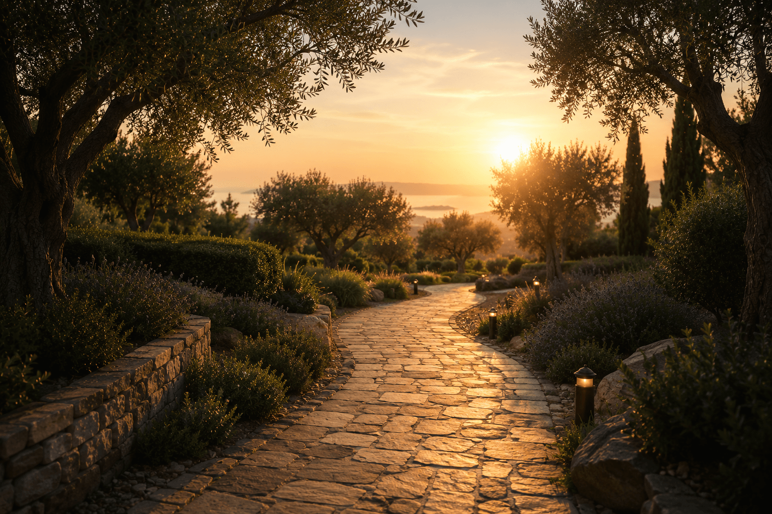 Stone path toward light — finding the right service journey