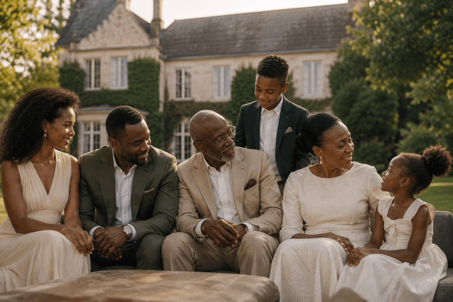 Intergenerational family setting — transferring wealth across generations