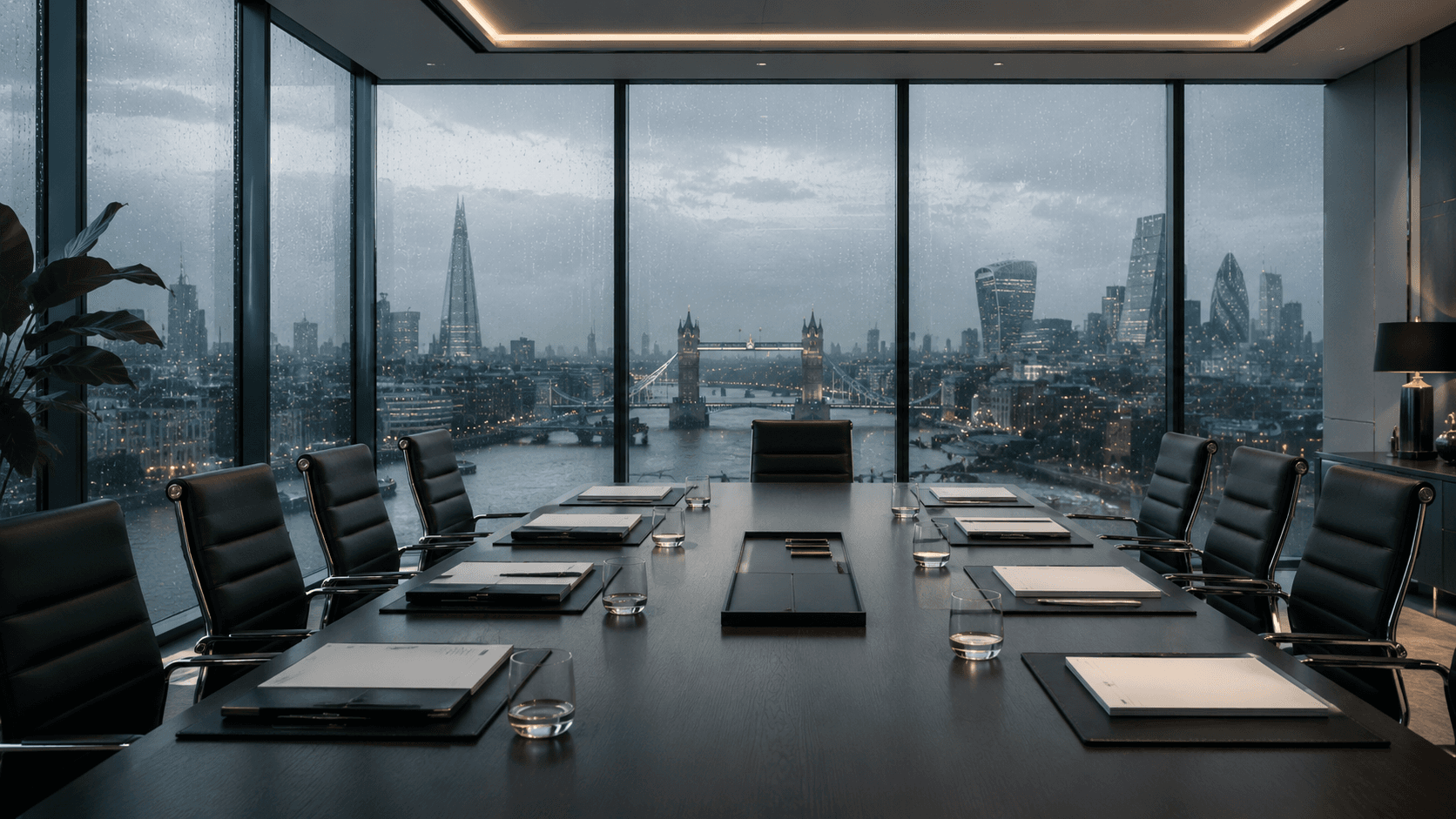 Investment committee atmosphere — organising wealth with professional coordination