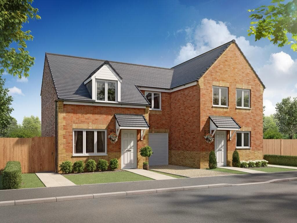 Exterior view of Rainsborough Park supported living development